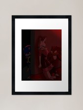 Listing image for Red Alert Framed Art Print Framed Wall Art Poster Canvas Print Picture