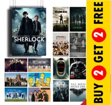 Listing image for Best TV Series Posters Most Popular TV Shows Drama Poster Art Prints Wall Decor