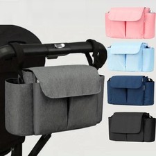 Listing image for Baby Pushchair Organiser Cup Bottle Holder Mummy Bag Storage Buggy Stroller Pram