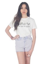 Listing image for Eat Fruit Not Friends T-shirt Top Fashion Blogger Slogan Cute Tumblr Vegan
