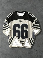 Listing image for The 2025 summer new men's T-shirt is a casual fashionable sporty breathable soft