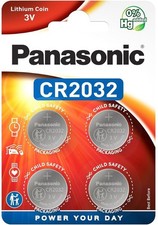 Listing image for CR2032 Panasonic Lithium 3V Coin Battery BR/DL2032-Toys Car Key Fob- 2034 Expiry