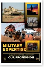 Listing image for US Army Military Expertise Americas Army Our Profession CAPE Poster