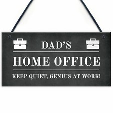 Listing image for Any Names Home Office Sign Personalised Funny Business Door Sign Home Decor