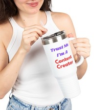 Listing image for Best Content Creator Ever Mug 40oz Insulated Coffee Tumbler BL92