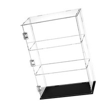 Listing image for Transparent Countertop Showcase Clear Display Cabinet Box for Memorabilia Mini