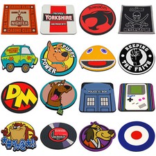 Listing image for Drinks Coasters. Novelty Unique Small Gift Home Office Desk Table Accessory