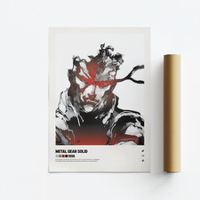 Listing image for Metal Gear Solid (1998) Video Game Art Poster / Print