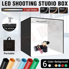 Listing image for 40cm/16inch Photo LED Light Box Tent Portable Studio Shooting for Product