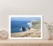 Listing image for Jurassic Coast World Heritage Site Poster Premium Quality Choose your Size