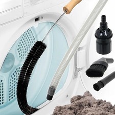 Listing image for Tumble Dryer Lint Removal Kit UNIVERSAL Vacuum Hose Cleaning Dusting Brush Set