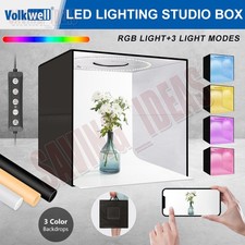 Listing image for 40cm Photography RGB LED Light Box Studio Photo Shooting For Product Display
