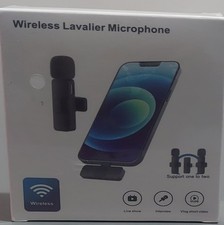 Listing image for Wireless Lavalier Microphone set for mobile content creators and smartphone user